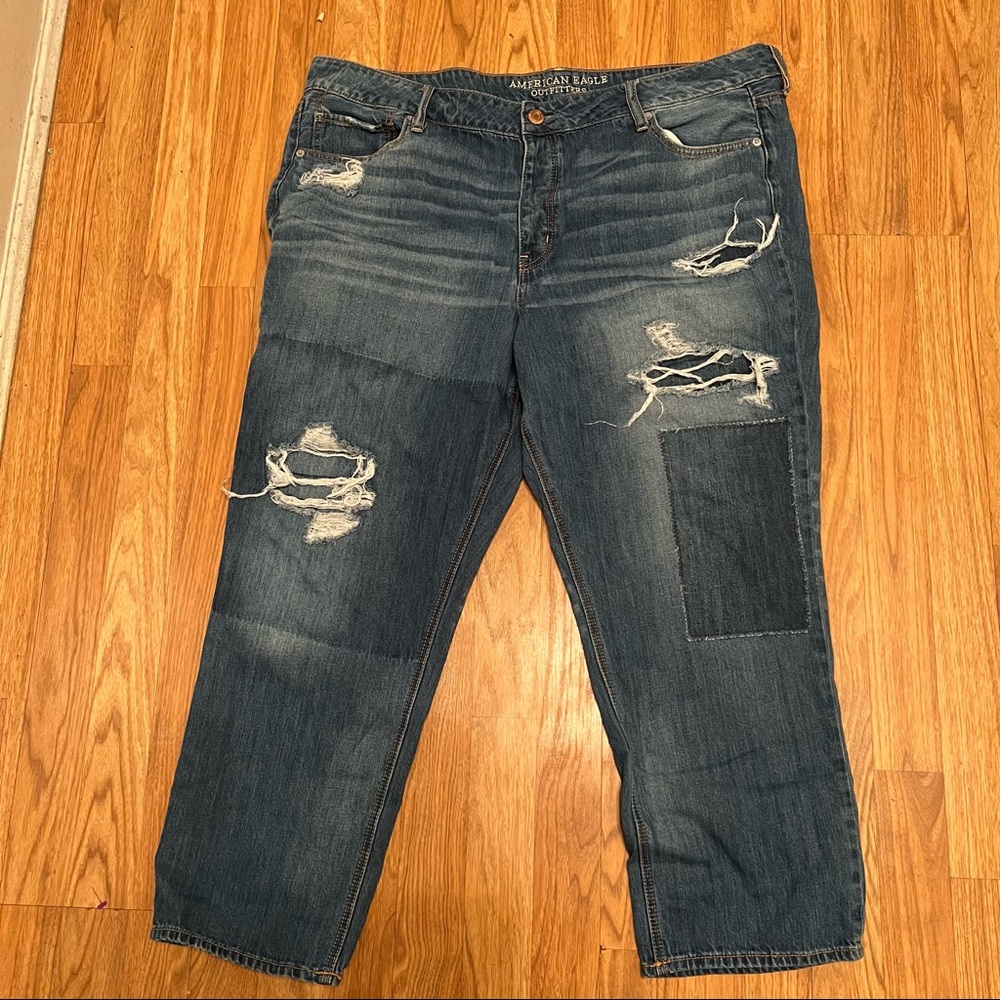 American Eagle size 20 short Tom Girl jeans